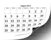 2019-2020 Large Academic Calendar calendar