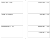 03/02/2020 Weekly Calendar-landscape calendar