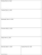 03/02/2020 Weekly Calendar-portrait calendar