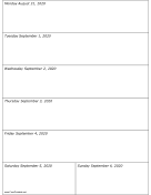 08/31/2020 Weekly Calendar-portrait calendar