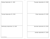09/21/2020 Weekly Calendar-landscape calendar